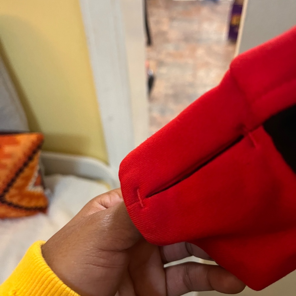 Red Lightweight Fall Northface Jacket - image 3